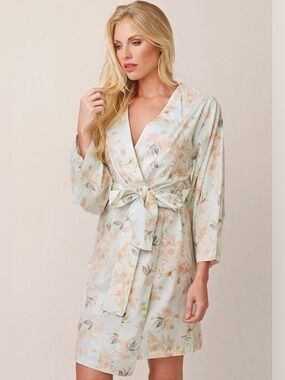 Plum Pretty Sugar Cotton Kimono Robe